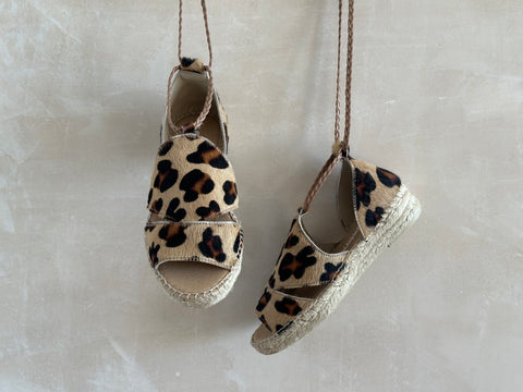 Alpargata AMUITZ ANIMAL PRINT