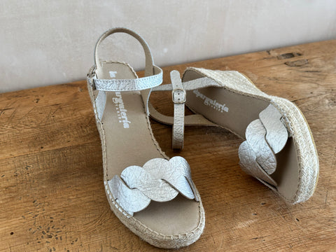 Alpargata BRISA SILVER
