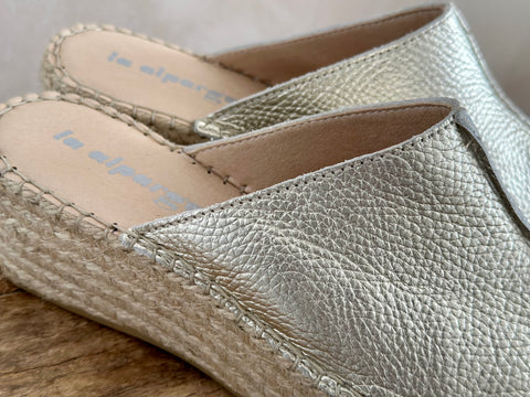 Alpargata TONGA Oro