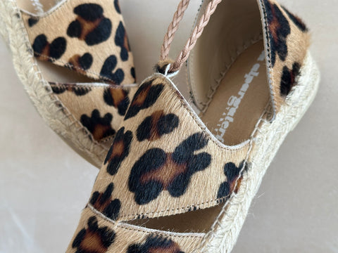 Alpargata AMUITZ ANIMAL PRINT
